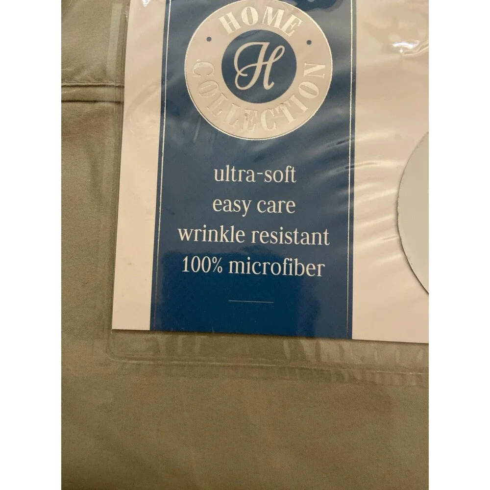 Queen Bed Sheet Set Olive Green 4-Piece Ultra Soft Home Collection